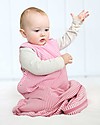 Merino Kids Sacco Nanna Go Go Bag™ - Collezione Wildflower (0-2 anni) - Rosa - 100% Lana Merino Naturale e Cotone Bio Sacchi Nanna