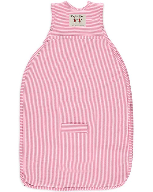 Merino Kids Sacco Nanna Go Go Bag™ - Collezione Wildflower (0-2 anni) - Rosa - 100% Lana Merino Naturale e Cotone Bio Sacchi Nanna