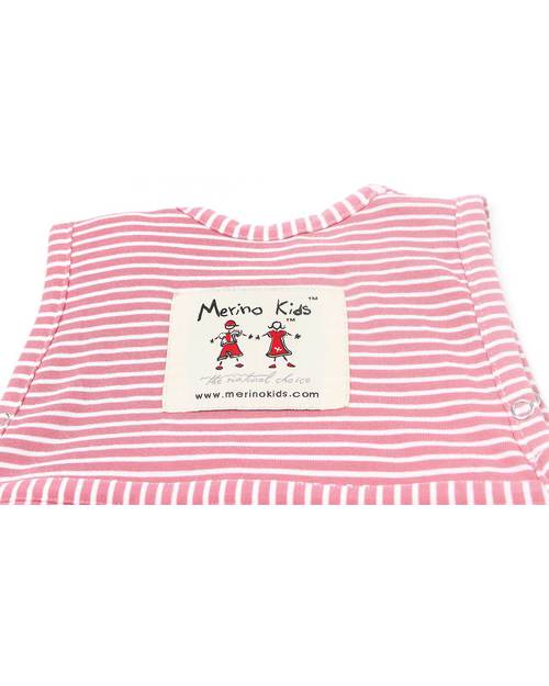 Merino Kids Sacco Nanna Go Go Bag™ Rosso Lampone (nascita - 2 anni) - 100% Lana Merino Naturale e Cotone Bio Sacchi Nanna