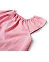 Mia Bu Milano Blusa Bimba con Maniche a Farfalla, Rosa Pois - Include libricino con fiaba! Bluse