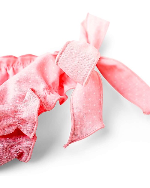 Mia Bu Milano Costume Bimba con Fiocchi, Rosa&Pois - In confezione regalo, con fiaba inclusa! Boxer Mare