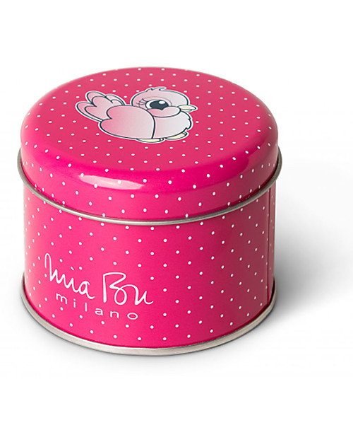 Mia Bu Milano Costume Bimba con Fiocchi, Rosa&Pois - In confezione regalo, con fiaba inclusa! Boxer Mare