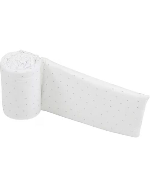 Micuna Kit Piumone e Paracolpi per Mini Culla - Shine - 100% Cotone Lenzuola e Federe