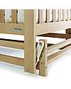 Micuna Lettino a Dondolo Annie Balance 120x60cm - Naturale - Legno di Faggio FSC Lettini con Sbarre