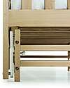 Micuna Lettino a Dondolo Annie Balance 120x60cm - Naturale - Legno di Faggio FSC Lettini con Sbarre
