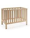Micuna Lettino a Dondolo Annie Balance 120x60cm - Naturale - Legno di Faggio FSC Lettini con Sbarre