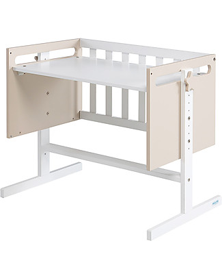 Micuna Mini-Culla e Next to Me You&Me, Waterwood - Diventa Scrivania o Divano Culle Co-Sleeping
