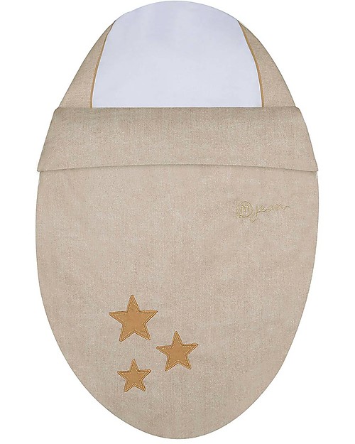 Micuna Set Tessile per Culla Smart Fresh - Gold - Traspirante e anallergico! Culle e Ceste