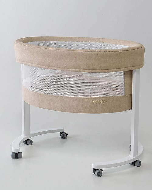 Micuna Set Tessile per Culla Smart Fresh - Gold - Traspirante e anallergico! Culle e Ceste