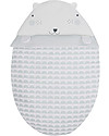 Micuna Set Tessile per Culla Smart Fresh - Pet Grigio - Traspirante e anallergico! Culle e Ceste