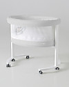 Micuna Set Tessile per Culla Smart Fresh - Pet Grigio - Traspirante e anallergico! Culle e Ceste