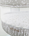 Micuna Set Tessile per Culla Smart Fresh - Stelle - Traspirante e anallergico! Culle e Ceste