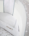 Micuna Set Tessile per Culla Smart Fresh - Stelle - Traspirante e anallergico! Culle e Ceste