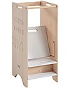 Micuna Torre di Apprendimento Convertibile Trotta in Legno - 46x44x91 cm Torri Montessoriane_
