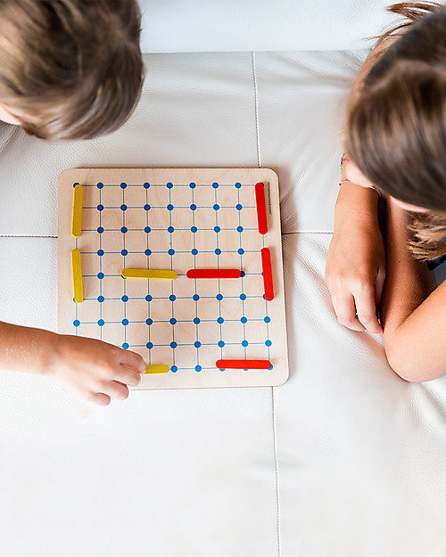 Milani Wood T - Sfida Navale, Gioco di Strategia in Legno - Ottima idea regalo! Giochi da Tavolo