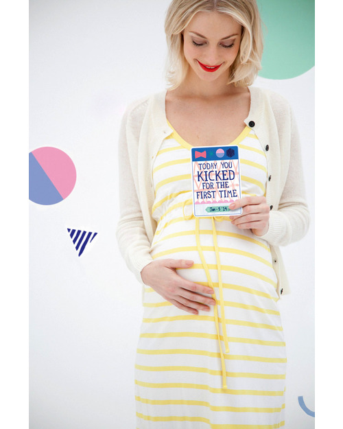 Milestone Baby Cards Cartoline “Dolce Attesa” - MILESTONE™ - Set di 30 Cartoline - TESTO IN INGLESE - Regalo perfetto per la mamma in attesa! Album e Cofanetti