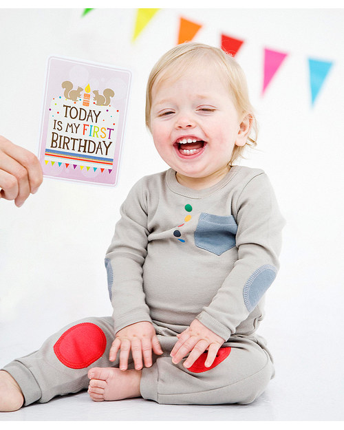 Milestone Baby Cards Cartoline “Prime Tappe Importanti” - Milestone Baby Cards - TESTO IN INGLESE - Regalo di Nascita Perfetto! Album e Cofanetti