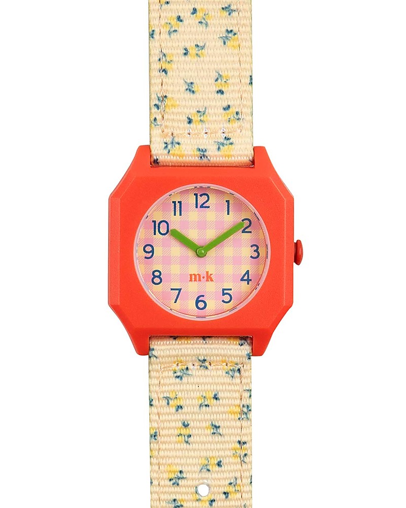 Mini Kyomo Orologio da Polso al Quarzo - Flowers - Eco-friendly e  Resistente! unisex (bambini)