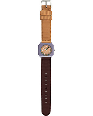 Mini Kyomo Orologio da Polso al Quarzo - Plum Cake - Eco-friendly e Resistente! Orologi Pedagogici