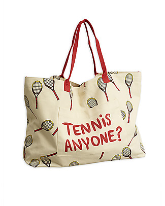 Mini Rodini Borsa Tennis per Adulti - 100% Cotone bio Borse Cambio e Accessori