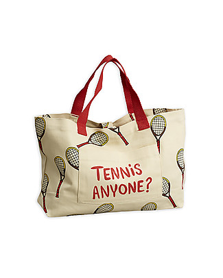 Mini Rodini Borsa Tennis per Ragazzi - 100% Cotone bio Borse Cambio e Accessori
