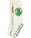 Mini Rodini Calzini Antiscivolo - Pappagallo - Multicolore - Cotone Bio Calzini Antiscivolo