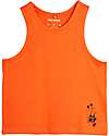 Mini Rodini Canotta - Weight Lifting  - Rosso - 100% Cotone Bio GOTS Canotte