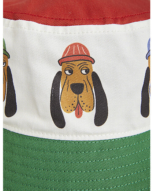 Mini Rodini Cappello da Pescatore Estivo - Multicolore - Cotone Bio GOTS Cappelli Estivi