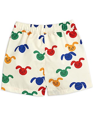 Mini Rodini Costume a Pantaloncino Conigli - Multicolor - Tessuto Reciclato Costumi a Pantaloncino