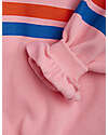 Mini Rodini Felpa Adored - Rosa - 100% Cotone Bio GOTS Felpe