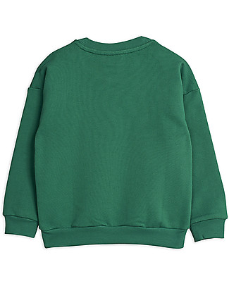 Mini Rodini Felpa Badge Pantera - 100% Cotone Bio Felpe