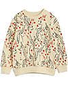 Mini Rodini Felpa Con Unicorni - Albicocca - 100% Cotone Biologico Felpe