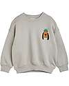 Mini Rodini Felpa - Grigio - Cane - 100% Cotone Bio GOTS Felpe