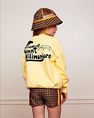 Mini Rodini Felpa - Kilimangiaro - Giallo - 100% Cotone Bio Felpe