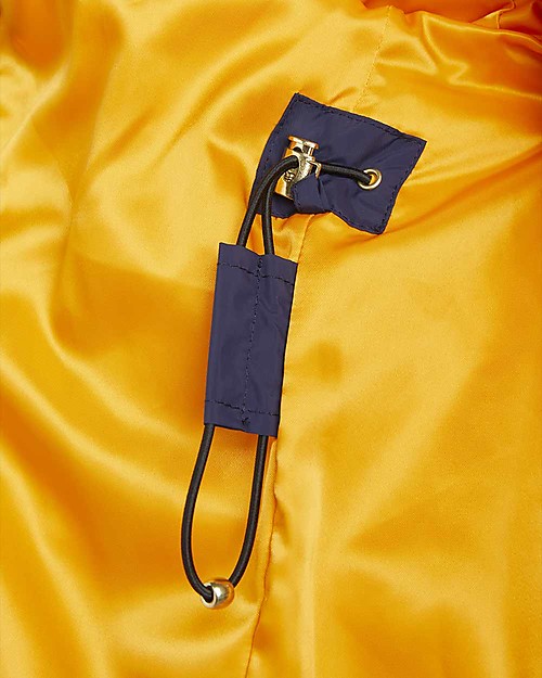 Mini Rodini Giacca con Cappuccio Imbottita Orso Polare - Blu - Inverno non ti Temo! Giacche