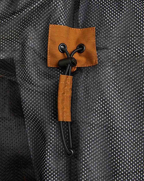 Mini Rodini Giacca con Cappuccio Impermeabile - Shell - Marrone Impermeabili