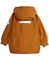 Mini Rodini Giacca con Cappuccio Impermeabile - Shell - Marrone Impermeabili