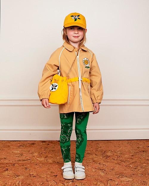 Mini Rodini Giacca Estiva - Fiore - Cotone Bio e Tessuto Riciclato Giacche