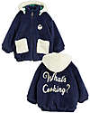 Mini Rodini Giacca Oversize - What's Cooking - Pelliccia Sintetica in 100% Poliestere Riciclato Giacche