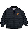 Mini Rodini Giubbotto Termico Bomber Ufo Reversibile, Grigio/Nero - 100% Tessuto Riciclato Giacche