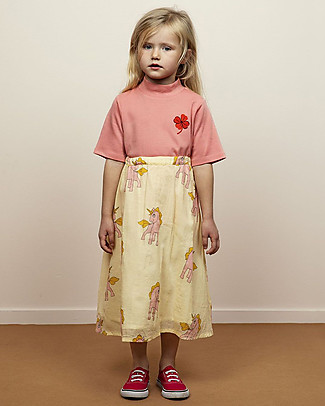 Mini Rodini Gonna Lunga Unicorni - 100% Cotone Bio Gonne