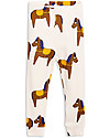 Mini Rodini Leggings Cavallo Panna - 100% Cotone bio, eco-friendly! Leggings
