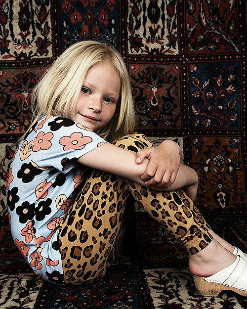 Mini Rodini Leggings Leopardati - Cotone bio, eco-friendly! Leggings