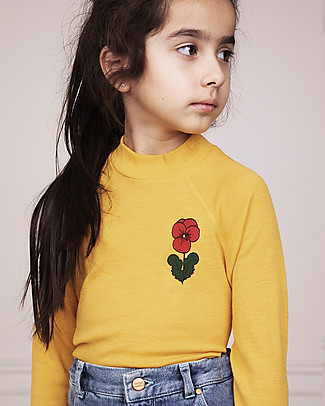 Mini Rodini Maglia Maniche Lunghe Viola - 100% Lana Merino Maglie Manica Lunga