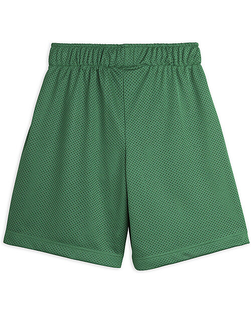Mini Rodini Pantaloncini Corti Basket - Verde Pantaloni Corti