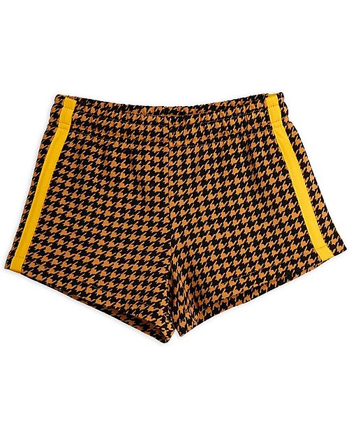 Mini Rodini Pantaloncini Corti - Marroni - 100% Cotone Bio Pantaloni Corti