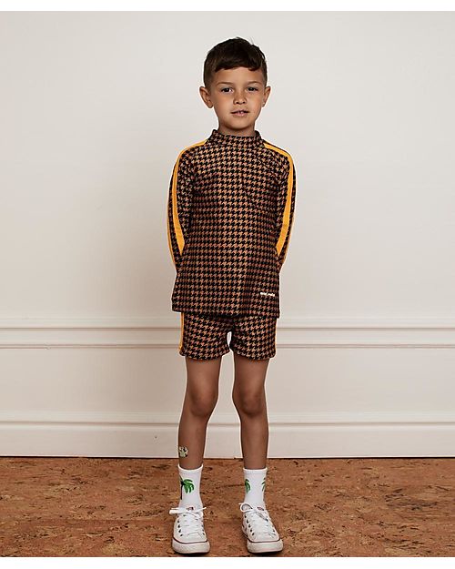 Mini Rodini Pantaloncini Corti - Marroni - 100% Cotone Bio Pantaloni Corti