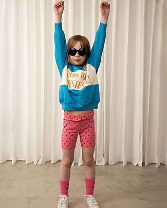 Mini Rodini Pantaloncini Corti - Polka - Rosa - Cotone Bio GOTS Pantaloni Corti