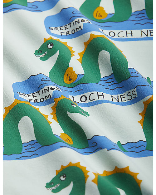 Mini Rodini Pantaloni Loch Ness - Multicolore - Cotone Biologico Pantaloni Lunghi