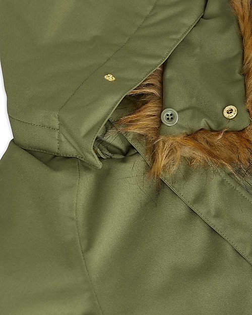 Mini Rodini Parka K2 - Verde - Giacca Invernale dalle Prestazioni Avanzate Cappotti